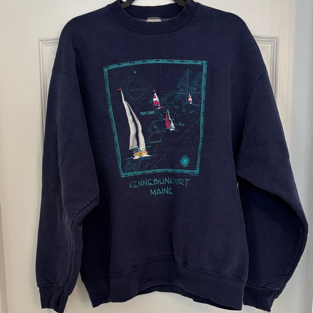 Vintage ‘90s Kennebunkport Maine Crewneck Sweatshirt